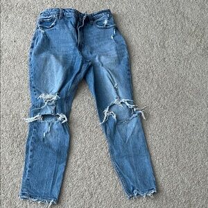 Abercrombie & Fitch Light Blue Denim